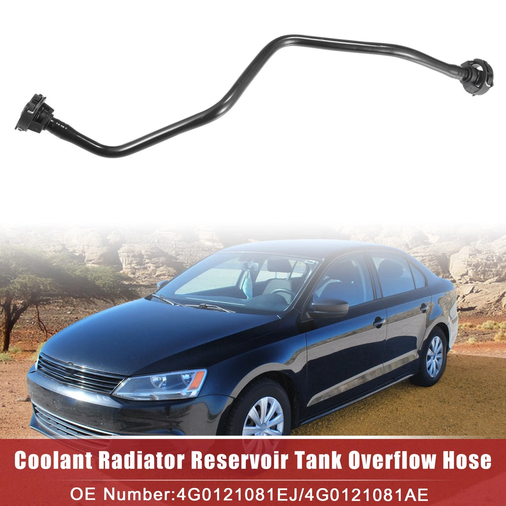 Coolant Radiator Reservoir Tank Hose for Audi A6 3.0L (2016–2018) No. 4G0121081EJ