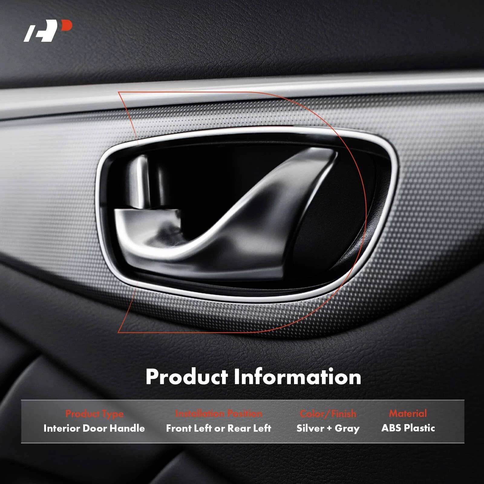 Driver Interior Door Handle for Chrysler Aspen, Dodge (2007-2009)