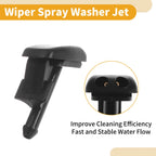 2 Pcs Front Windshield Washer Nozzle for BMW 3 Series (E36) (1990–2000) No. 61601384859
