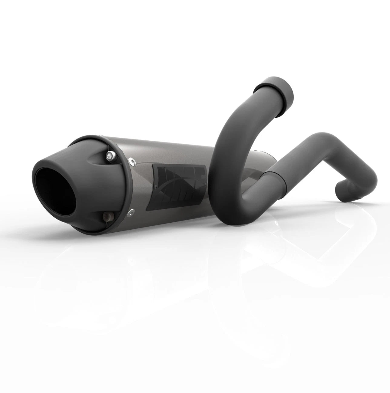 HMF Blackout Full Exhaust for Kawasaki KFX400 (2003–2006)