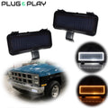 Smoked Signal Corner Parking Lights for Chevrolet GMC PU Blazer Jimmy (1981–1982)