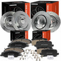 Drilled Brake Rotors & Ceramic Pads for Subaru Forester 