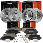 Drilled Brake Rotors & Ceramic Pads for Subaru Forester 