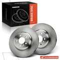 2X Front Disc Brake Rotors for BMW 535d 535i F10 640i xDrive F12 (2011–2017)