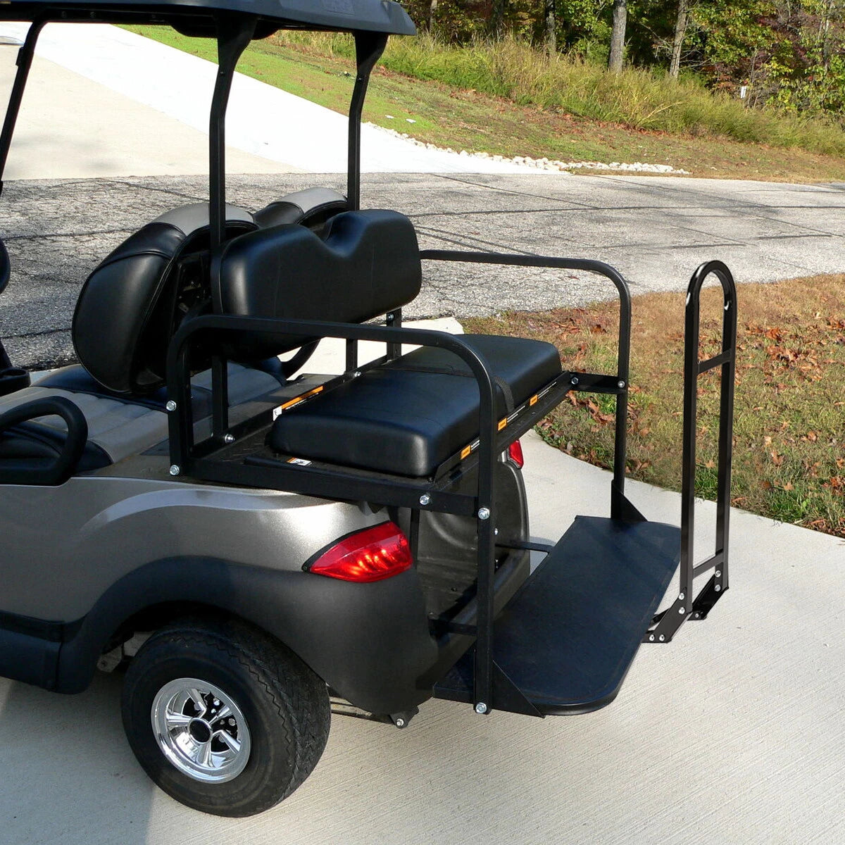 Rear Grab Bar Hand Rail for Golf Cart (Universal Fit)