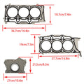 Full Head Cover Gasket Set for Chrysler Dodge Jeep Ram 3.6L (2011–2016)
