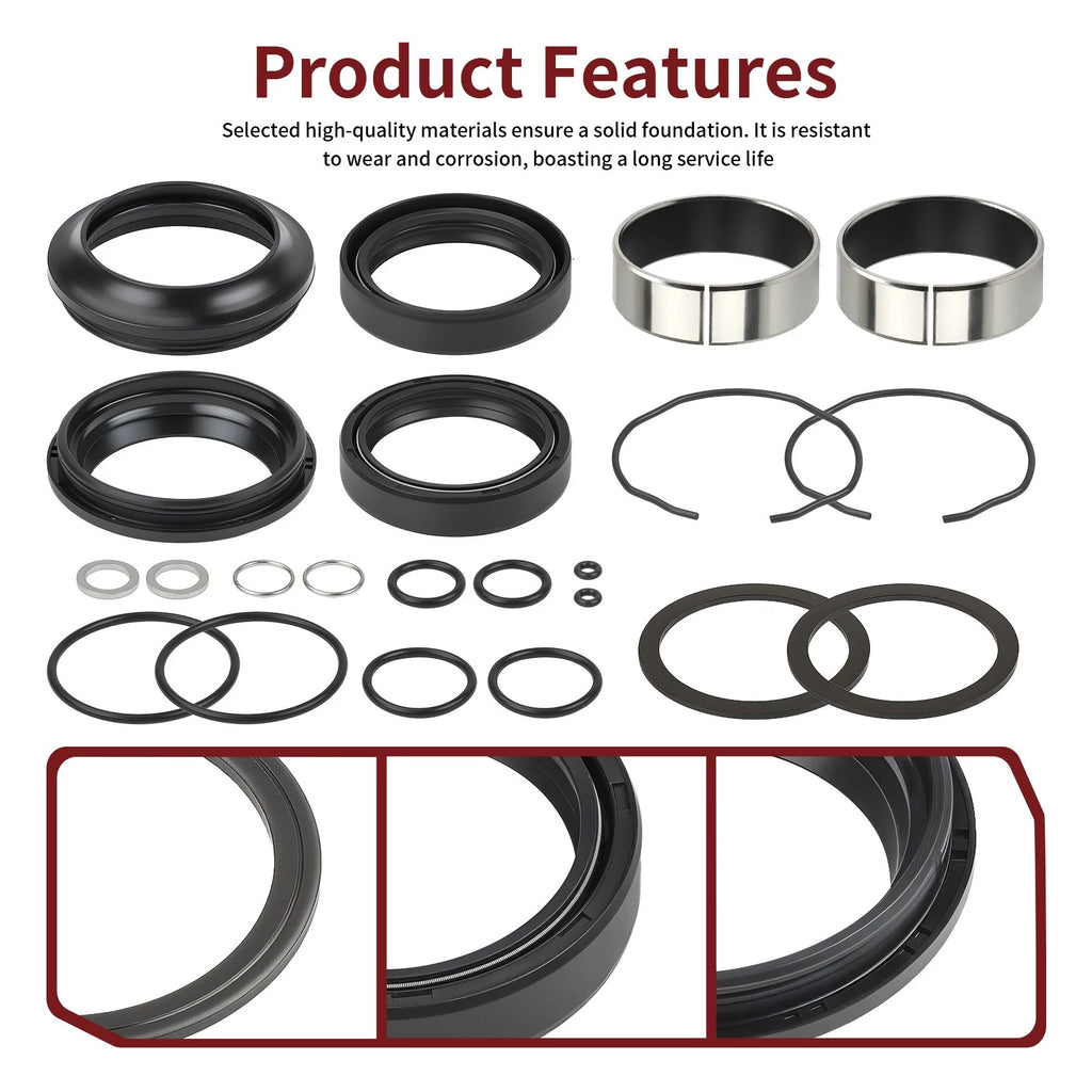 Fork Bushing Dust & Oil Seals for Suzuki GSXR600 GSXR750 (2004–2005)