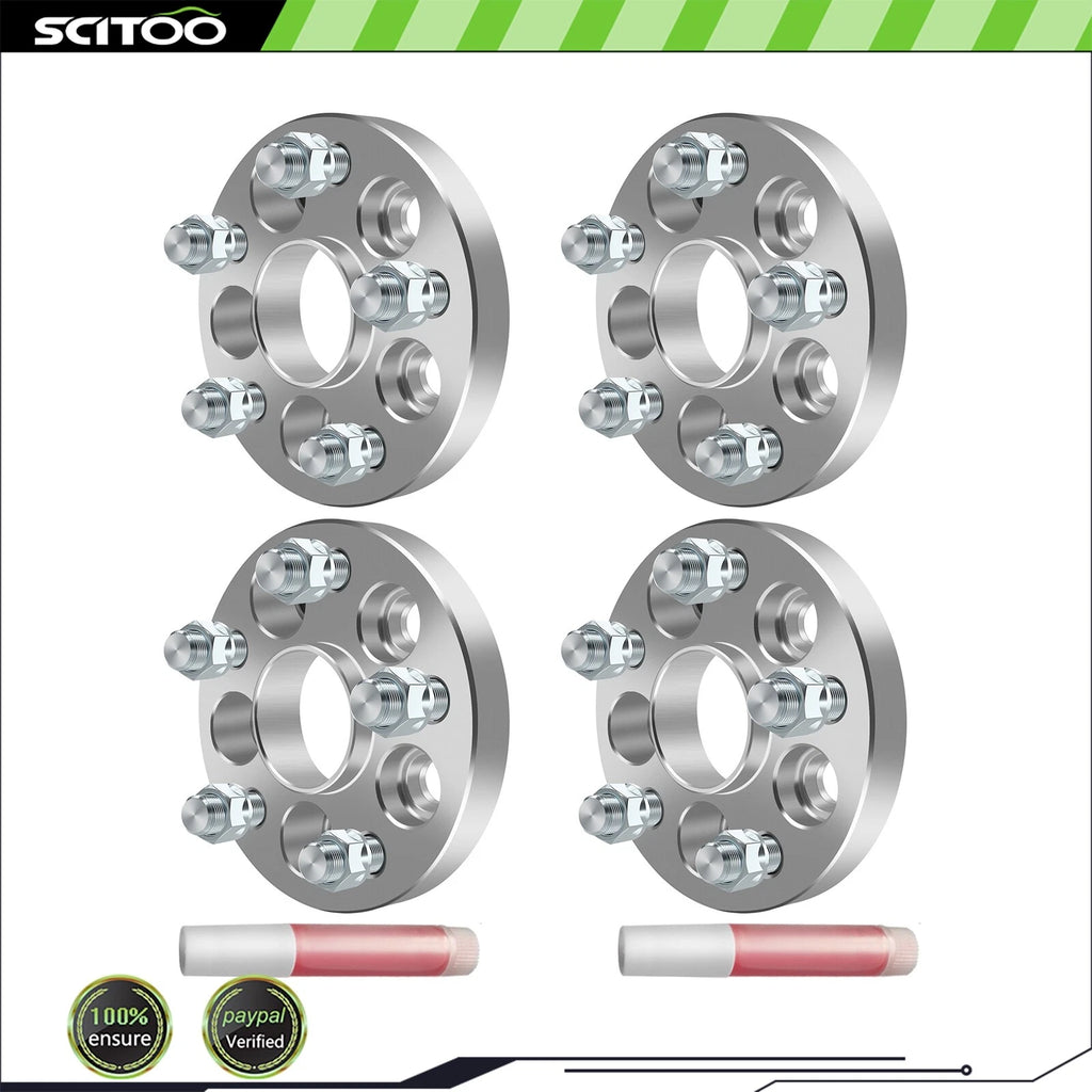 4X 20mm Wheel Adapters 5x100 to 5x112 14x1.5 for VW Jetta Golf Beetle Audi TT (2000–2023)