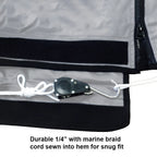 Boat Cover for Pursuit DC 325 (T-Top, Hard-Top)