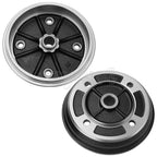 2 Front Wheel Brake Drums for Kawasaki Mule KAF540 KAF620 KAF950 (2010)