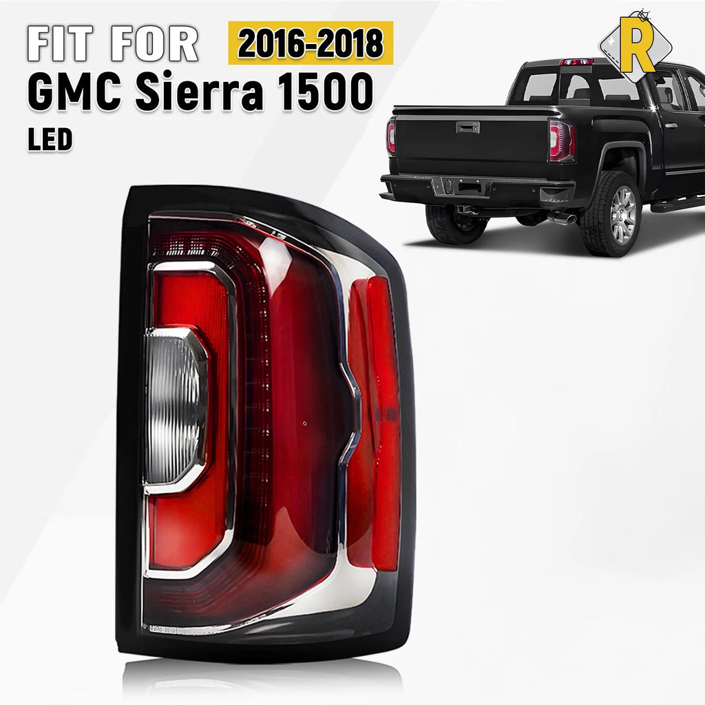 LED Tail Light Brake Lamp for GMC Sierra 1500 (2016–2018) - Passenger Side