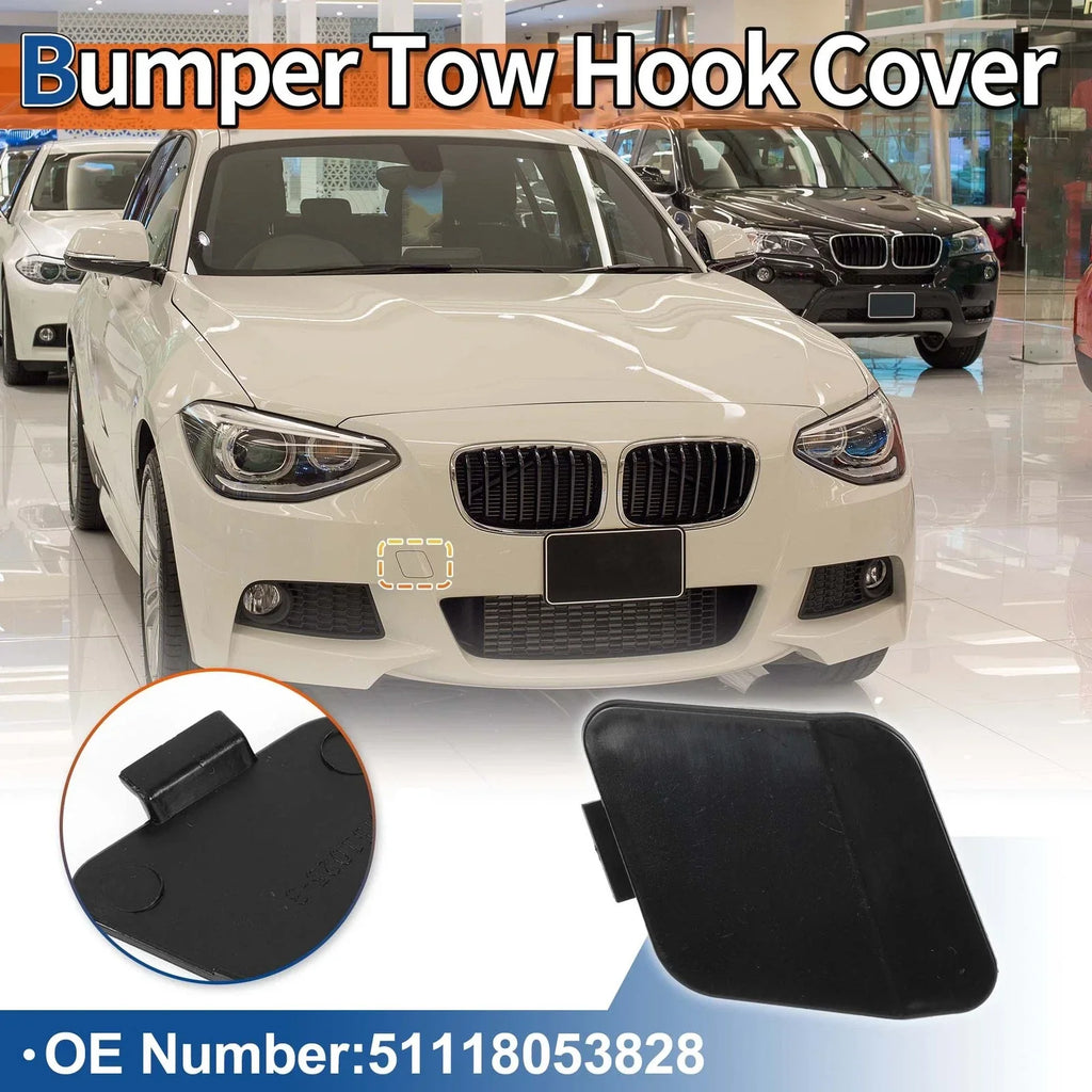 Tow Hook Cover for BMW 114i Unpainted (2012-2014)