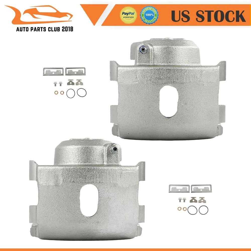 2pc Brake Calipers for Dodge B150/B250/D250/D350 Chrysler Town & Country (–)