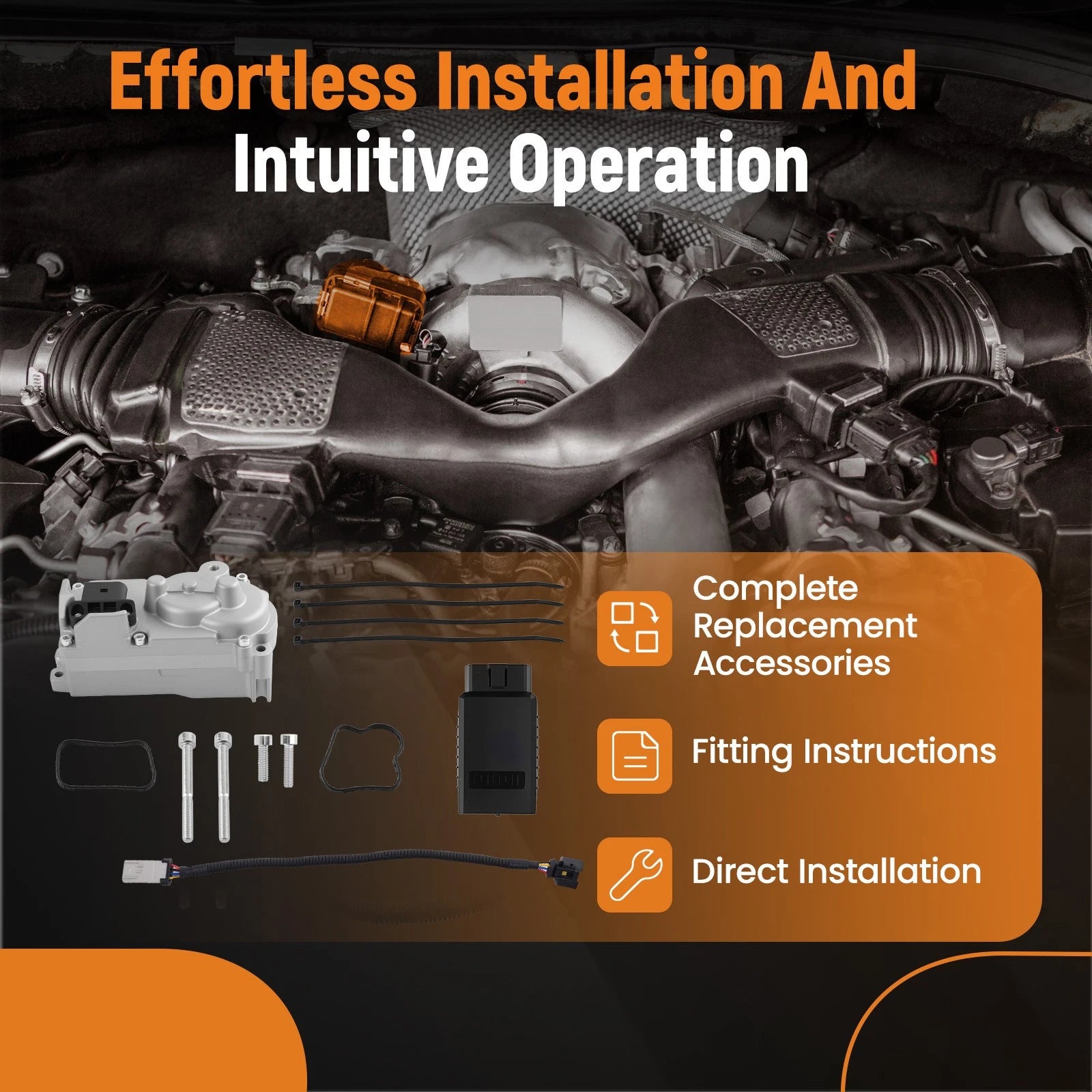Turbo Electronic Actuator Kit for Dodge Ram 2500 3500 Cummins ISB 6.7L (2007–2018)