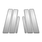 Chrome Pillar Post Covers 6pc Replacement for Dodge Neon (2000–2005)
