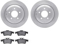 Rear Brake Pad and Rotor Kit for Mazda 5 (2006–2010, 2012–2015) PV354KM