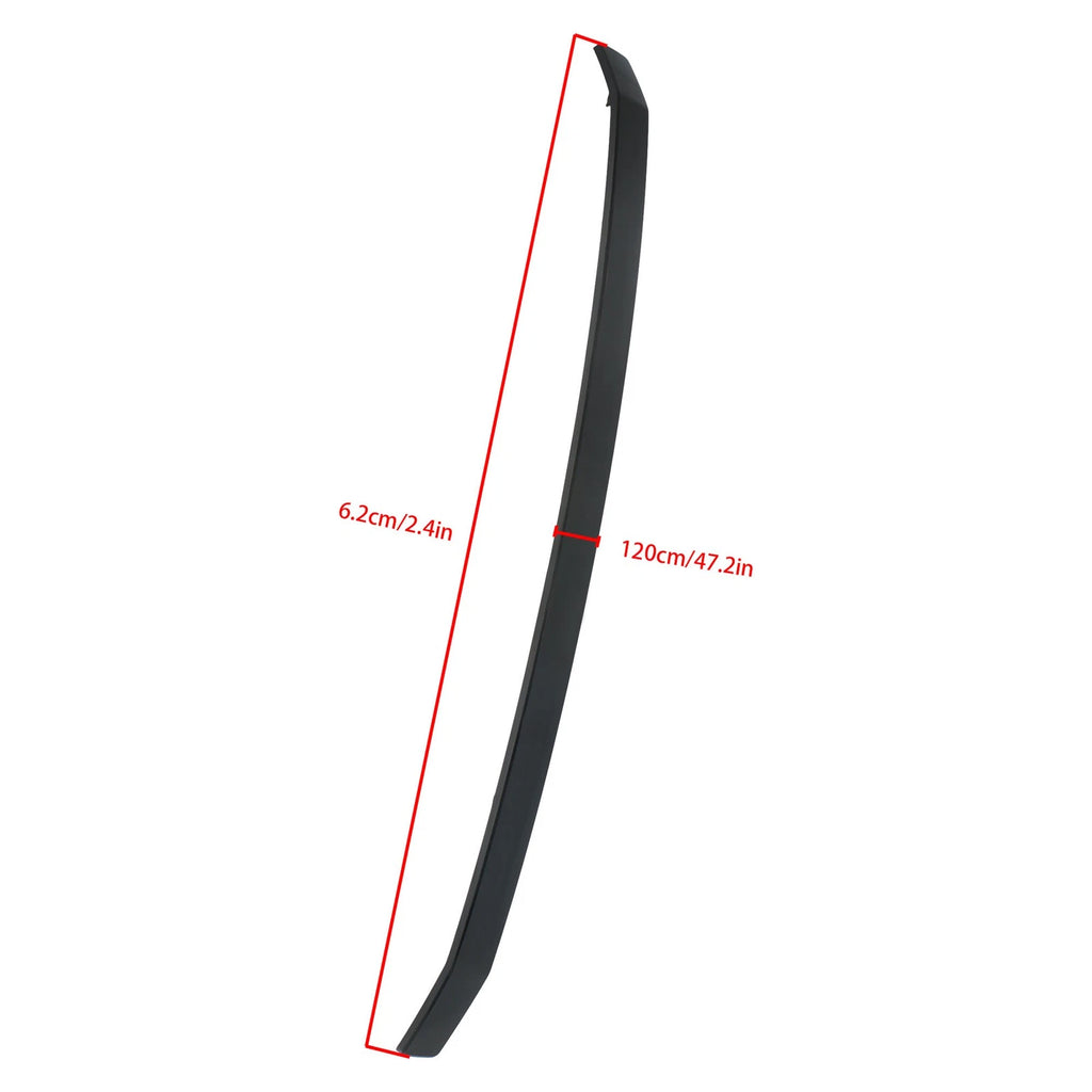 Front Center Grille Bar Insert for Ford Flex (2013-2019) Black ABS