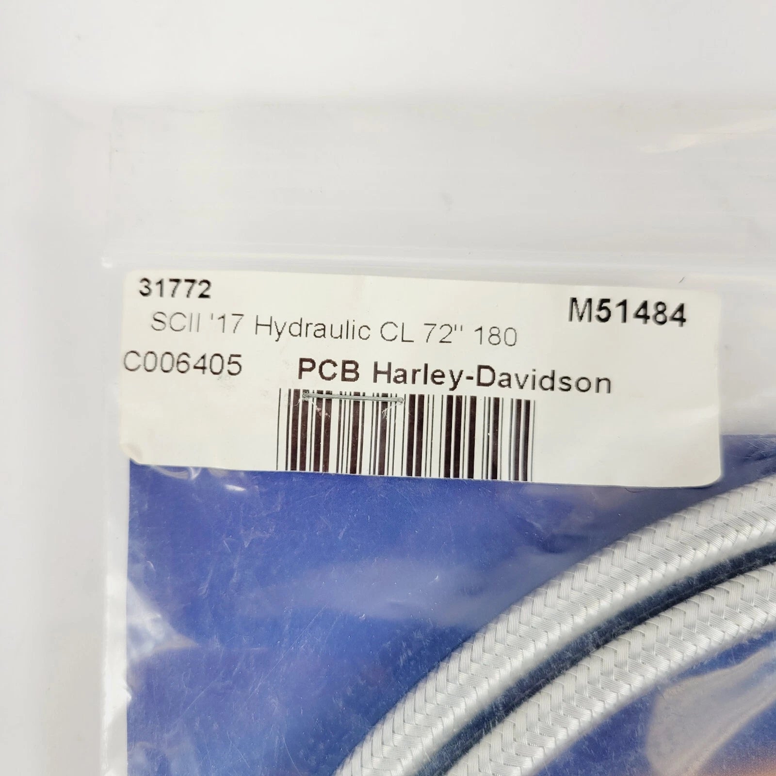 Hydraulic Clutch Line 31772 for Harley Touring (2000–2023)