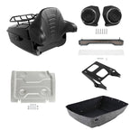 Trunk Pad Mount Rack Light Speakers Plate for Harley Road Glide (2014–2026)