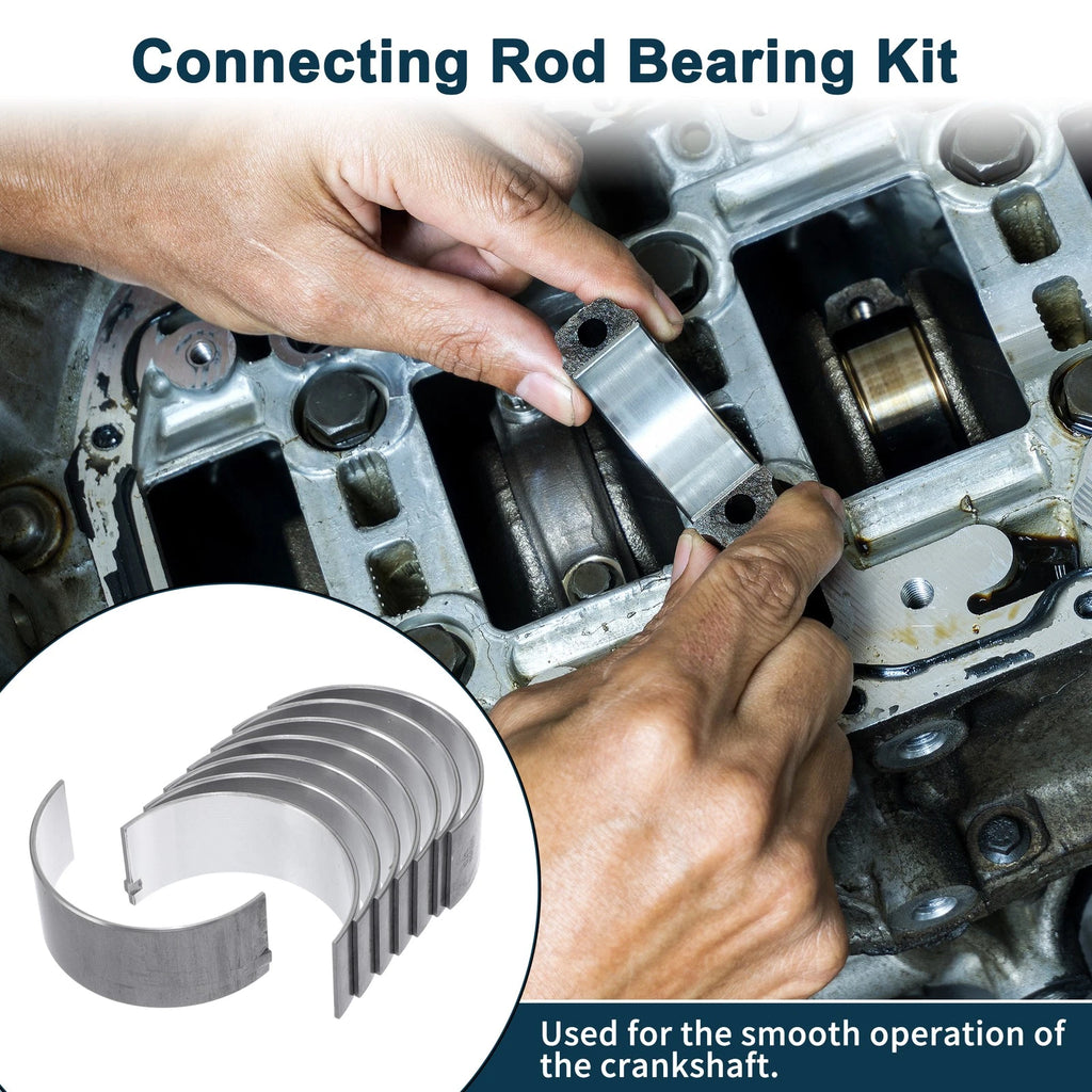 Set of 8 Connecting Rod Bearings for Toyota  No.1304154040