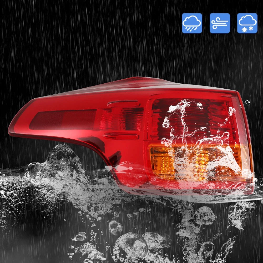 Driver Side Halogen Tail Light Assembly for Toyota RAV4 (2013-2015)