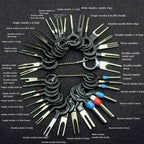 Crimp Terminal Removal Tool Connector Pin Kit for Automotive