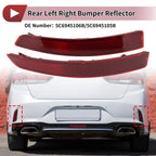 1 Pair Rear Bumper Reflectors No.5C6945106B for Volkswagen Jetta (2015–2018)