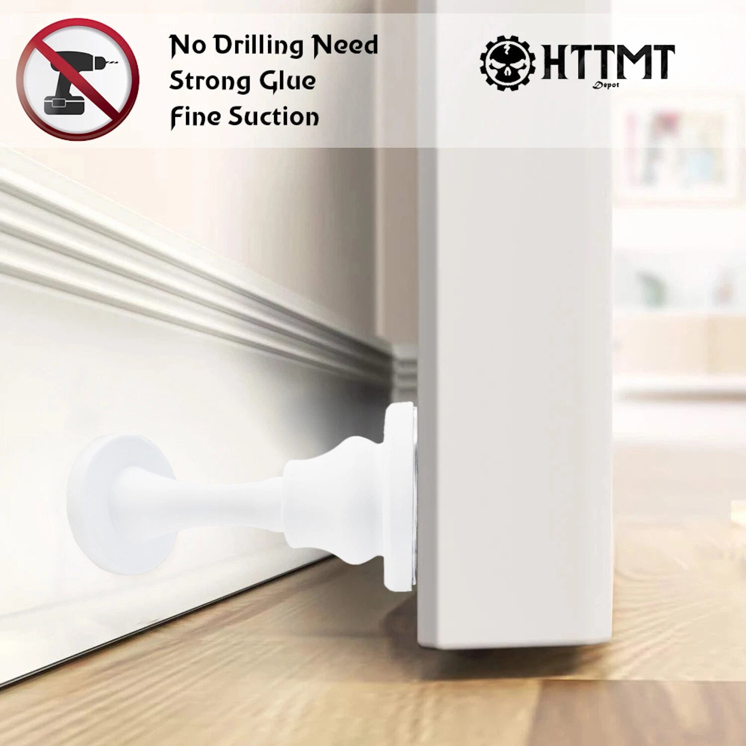 Silicone Door Stopper for HTTMT (Clear White)
