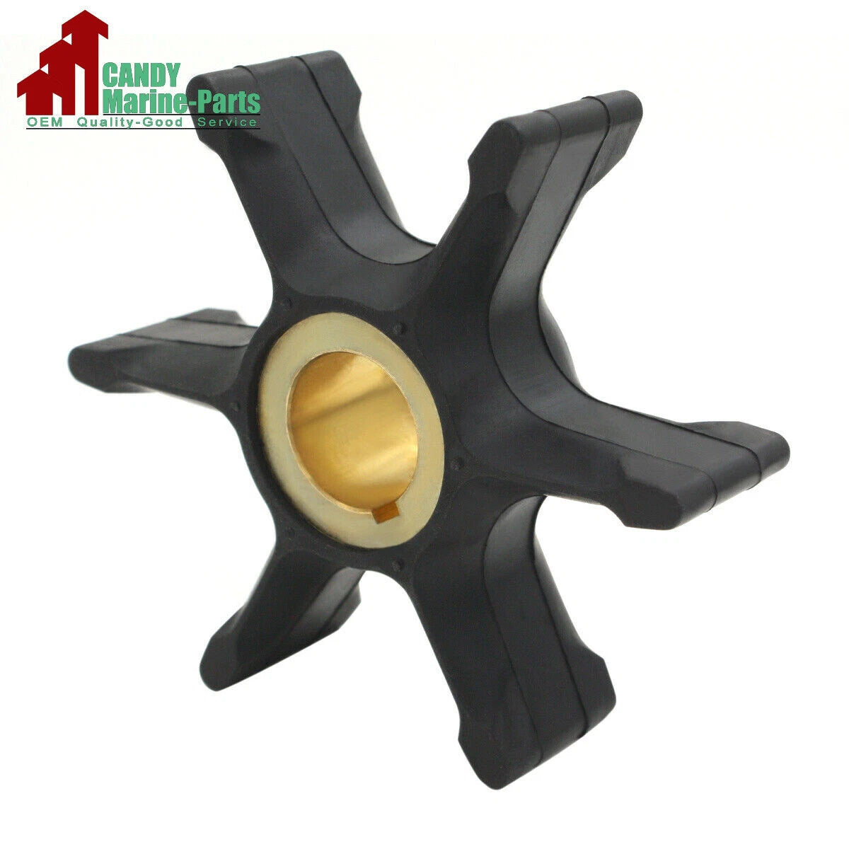Water Pump Impeller for Johnson Evinrude (382547, 765431, 777824) 55-75 HP