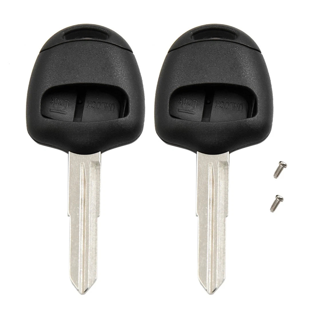 Key Fob Shell Case for Mitsubishi Outlander L200 (2003–2023) 2 Button