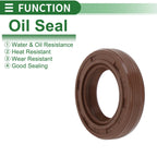 Oil Seal FKM Rubber 18x30x7mm for Various Models (5 Pcs)