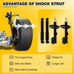 Set of 4 Shocks Struts for Kia Soul (2010-2013)