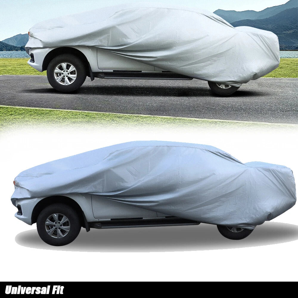 Full Car Cover for Outdoor Protection (210D Waterproof, Breathable)