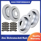 Brake Rotors and Pads Kit for Ford F-150 (2010–2011)