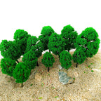 Set of 10 Model Trees for HO N Z Layout (Architecture Train Road Railway)