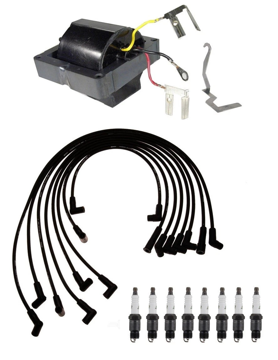 Ignition Wires & Coils 8 Spark Plugs Kit ACDelco for Chevy C10 C20 GMC Jimmy (1960–1987)