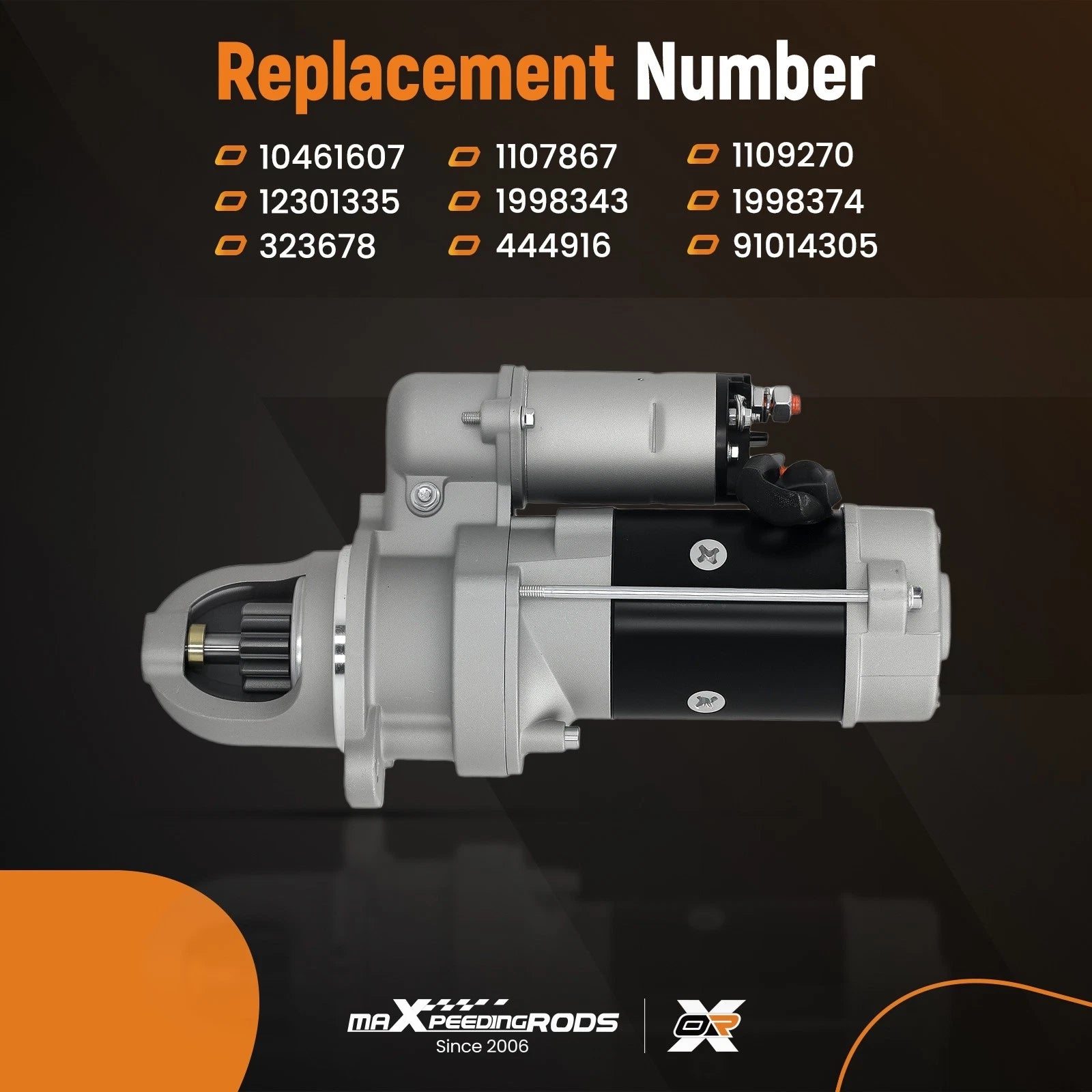 Starter Motor for International 674DRC 684 784 (1978–1984)