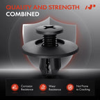 50Pc 7mm Quarter Panel Wheel Opening Molding Screw Clips for Toyota (â)