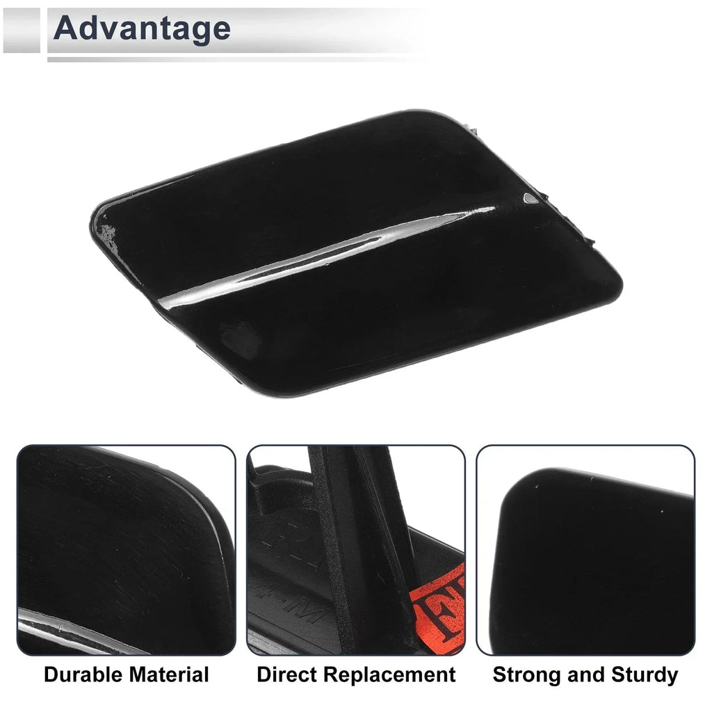 Front Right Washer Nozzle Cover Cap for BMW 335i GT xDrive Black