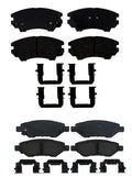 Ceramic Brake Pads Kit ACDelco for Chevy Camaro 3.6L V6 (2010–2015)
