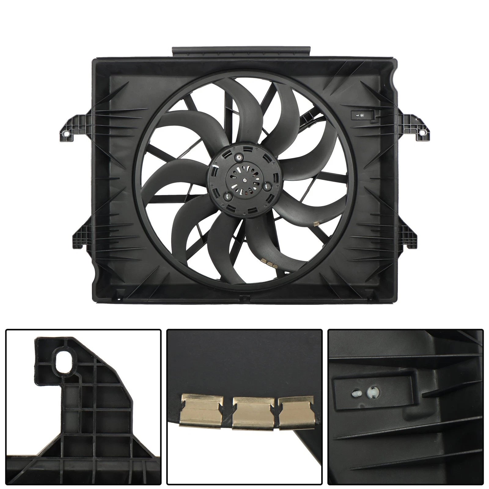 Radiator Cooling Fan Assembly for Ram 1500 (2019-2023) V6 3.6L