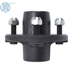 Set of 2 Trailer Hub Kit & BT8 Spindle & Bearing Kit for 4 on 4" Trailers (2000 lbs)