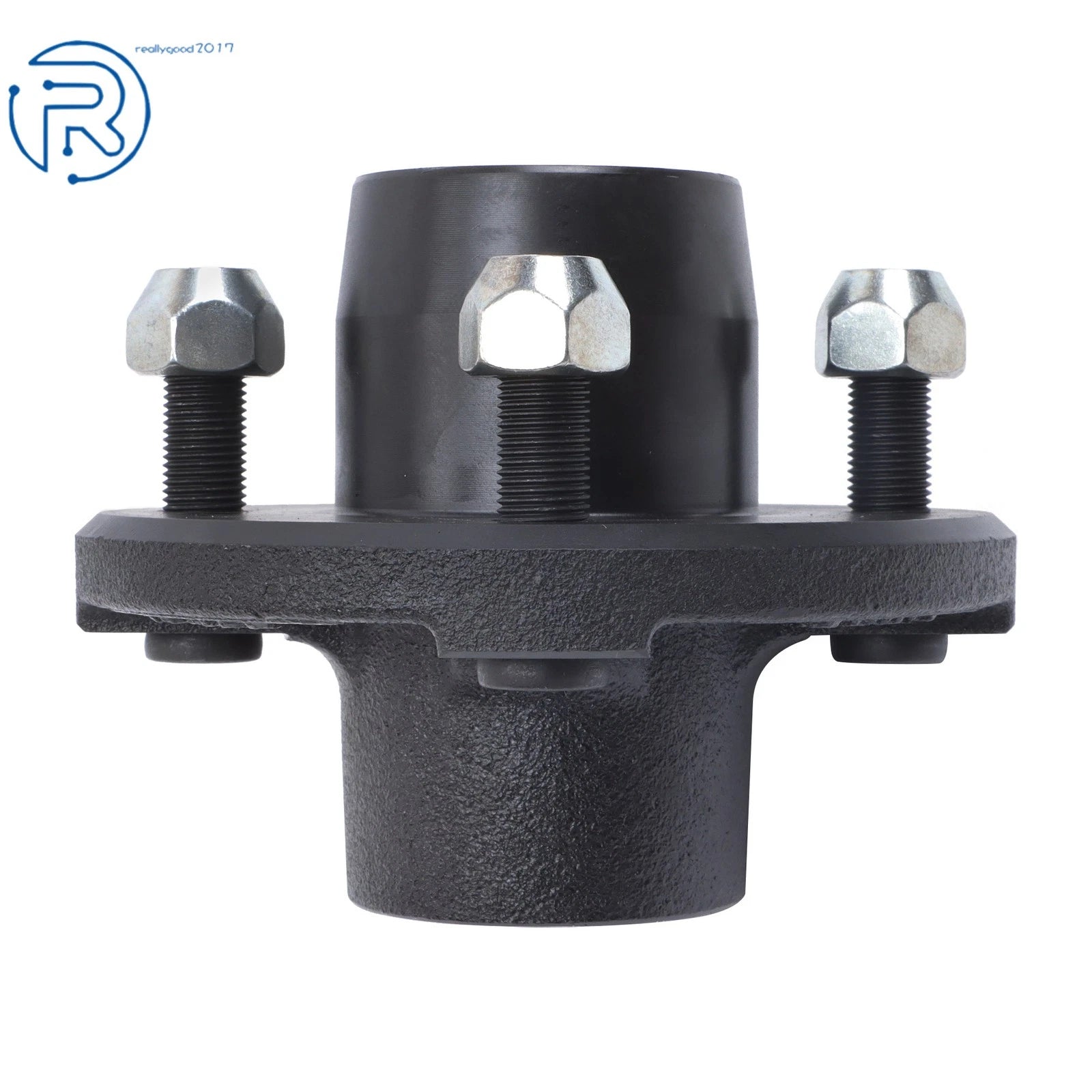 Set of 2 Trailer Hub Kit & BT8 Spindle & Bearing Kit for 4 on 4" Trailers (2000 lbs)
