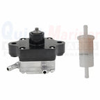 Fuel Pump with Filter for Yamaha Outboard F 9.9 15 HP (66M-24410-00)