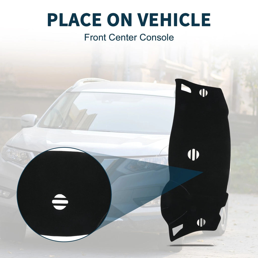 Dashboard Dash Cover Mat for Nissan Elgrand E52 (2010–2024) - Black