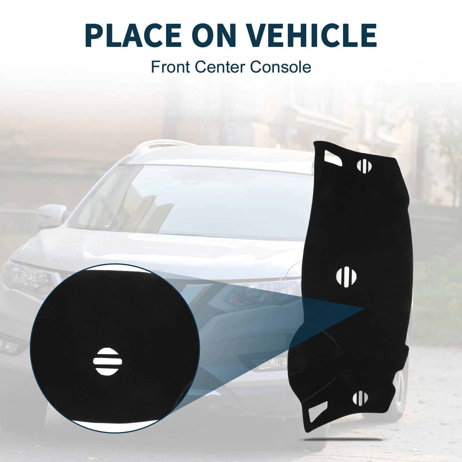 Dashboard Dash Cover Mat for Nissan Elgrand E52 (2010–2024) - Black