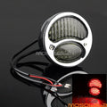 Chrome LED Brake Stop Taillights for Harley, Honda, BMW, Bobber, Cafe Racer