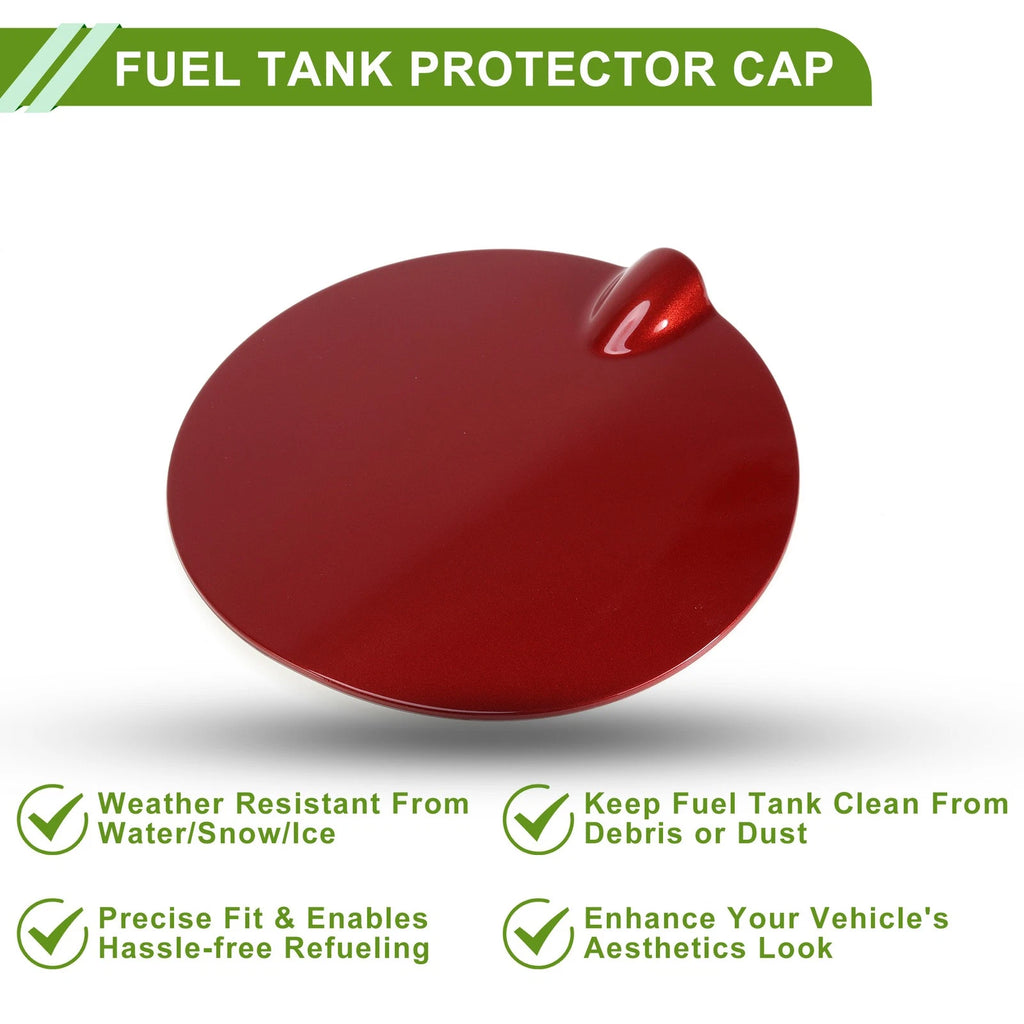 Fuel Tank Door Cap for Ford Focus (2007–2011) - Fuel Filler Flap Cover Red