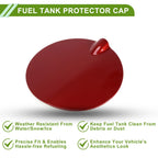 Fuel Tank Door Cap for Ford Focus (2007–2011) - Fuel Filler Flap Cover Red