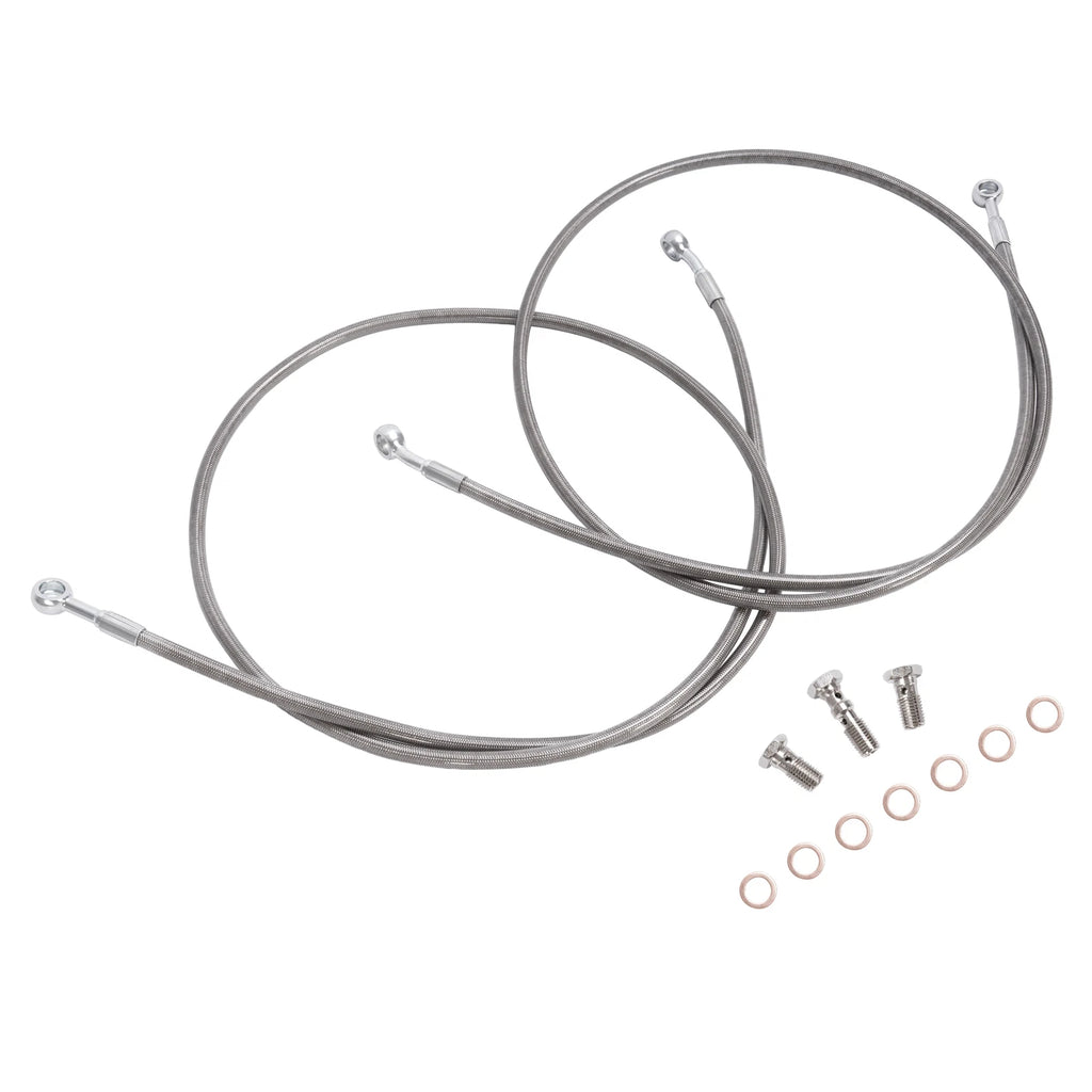 Front Braided Racing Brake Line for Yamaha Blaster 1989–2006